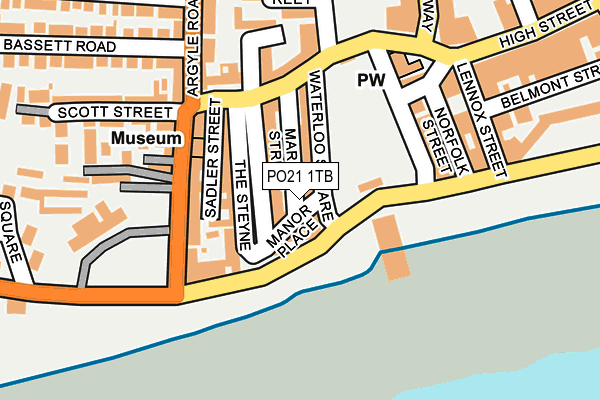 PO21 1TB map - OS OpenMap – Local (Ordnance Survey) PO21 1TB map - OS OpenMap – Local (Ordnance Survey)
