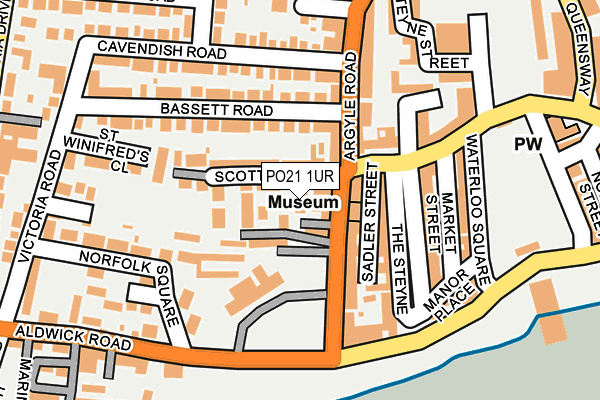 PO21 1UR map - OS OpenMap – Local (Ordnance Survey) PO21 1UR map - OS OpenMap – Local (Ordnance Survey)