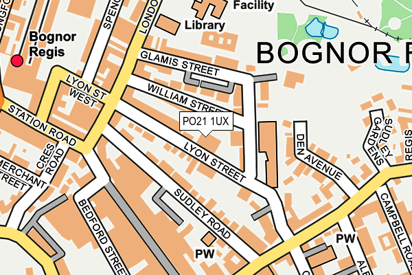 PO21 1UX map - OS OpenMap – Local (Ordnance Survey) PO21 1UX map - OS OpenMap – Local (Ordnance Survey)