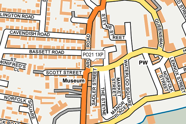 PO21 1XP map - OS OpenMap – Local (Ordnance Survey) PO21 1XP map - OS OpenMap – Local (Ordnance Survey)