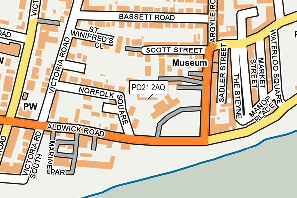PO21 2AQ map - OS OpenMap – Local (Ordnance Survey) PO21 2AQ map - OS OpenMap – Local (Ordnance Survey)