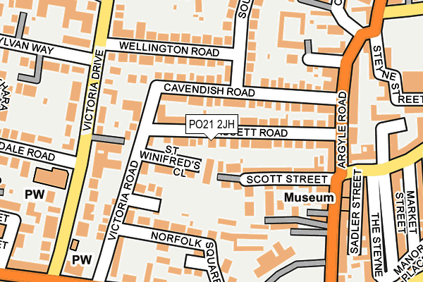 PO21 2JH map - OS OpenMap – Local (Ordnance Survey) PO21 2JH map - OS OpenMap – Local (Ordnance Survey)