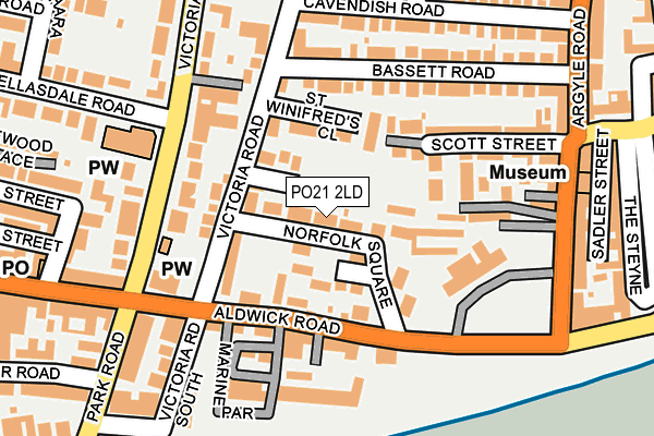 PO21 2LD map - OS OpenMap – Local (Ordnance Survey) PO21 2LD map - OS OpenMap – Local (Ordnance Survey)