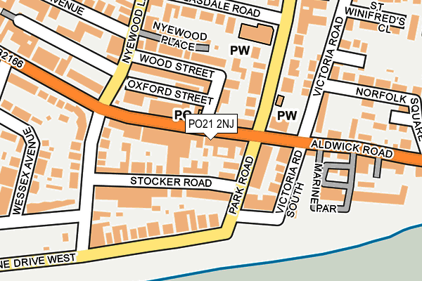 PO21 2NJ map - OS OpenMap – Local (Ordnance Survey) PO21 2NJ map - OS OpenMap – Local (Ordnance Survey)