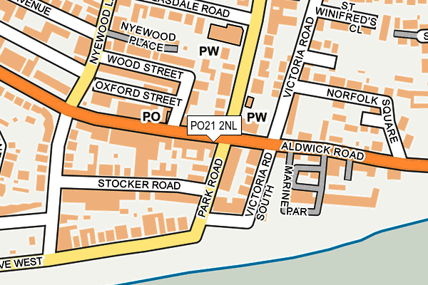 PO21 2NL map - OS OpenMap – Local (Ordnance Survey) PO21 2NL map - OS OpenMap – Local (Ordnance Survey)