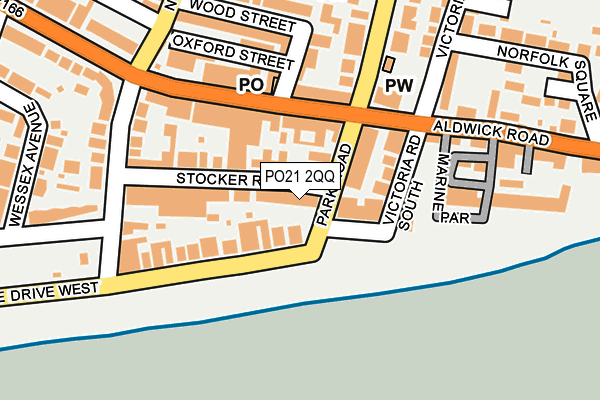 PO21 2QQ map - OS OpenMap – Local (Ordnance Survey) PO21 2QQ map - OS OpenMap – Local (Ordnance Survey)