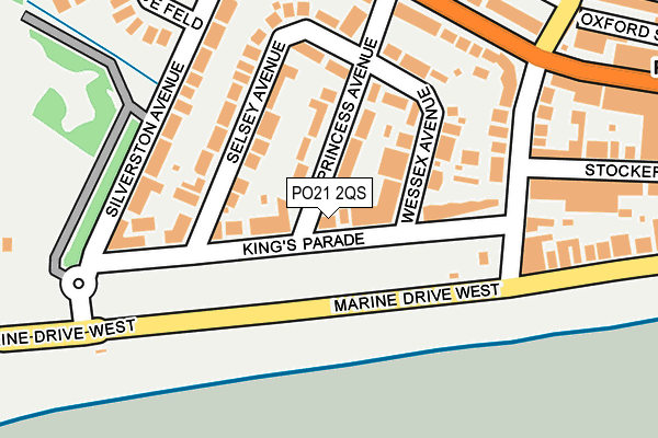 PO21 2QS map - OS OpenMap – Local (Ordnance Survey) PO21 2QS map - OS OpenMap – Local (Ordnance Survey)