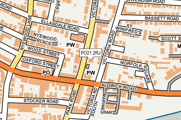 PO21 2RJ map - OS OpenMap – Local (Ordnance Survey) PO21 2RJ map - OS OpenMap – Local (Ordnance Survey)