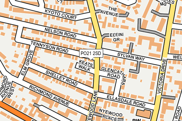 PO21 2SD map - OS OpenMap – Local (Ordnance Survey) PO21 2SD map - OS OpenMap – Local (Ordnance Survey)