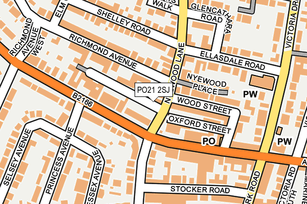 PO21 2SJ map - OS OpenMap – Local (Ordnance Survey) PO21 2SJ map - OS OpenMap – Local (Ordnance Survey)