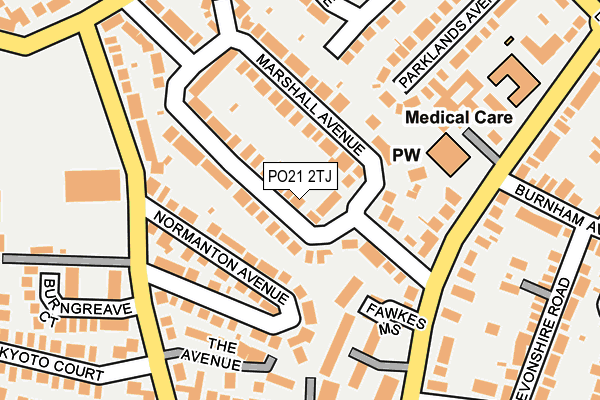 PO21 2TJ map - OS OpenMap – Local (Ordnance Survey) PO21 2TJ map - OS OpenMap – Local (Ordnance Survey)