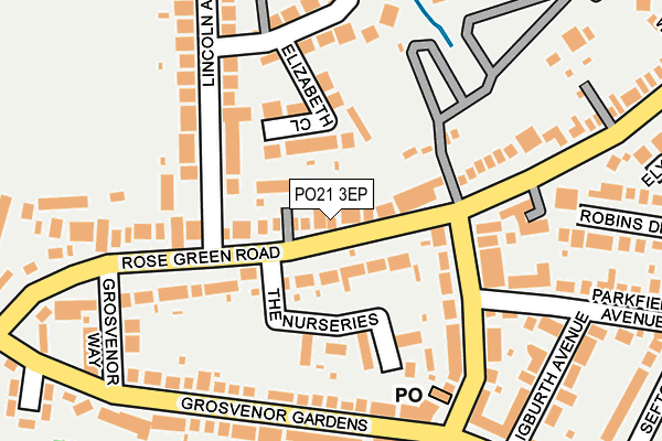 PO21 3EP map - OS OpenMap – Local (Ordnance Survey) PO21 3EP map - OS OpenMap – Local (Ordnance Survey)