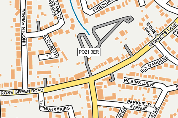 PO21 3ER map - OS OpenMap – Local (Ordnance Survey) PO21 3ER map - OS OpenMap – Local (Ordnance Survey)