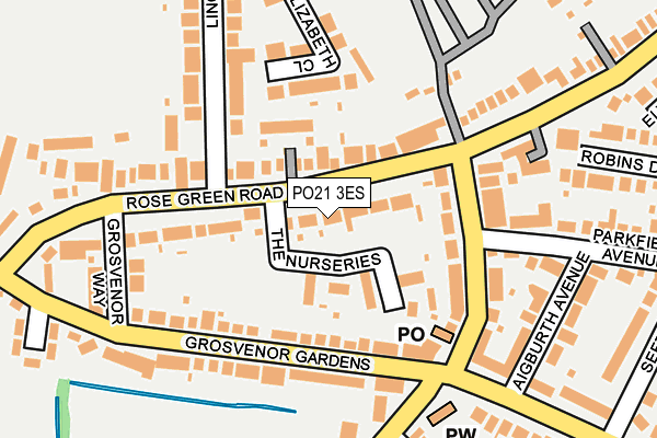 PO21 3ES map - OS OpenMap – Local (Ordnance Survey) PO21 3ES map - OS OpenMap – Local (Ordnance Survey)
