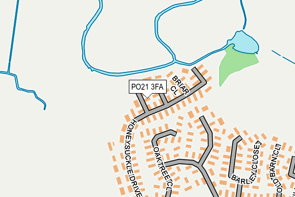 PO21 3FA map - OS OpenMap – Local (Ordnance Survey) PO21 3FA map - OS OpenMap – Local (Ordnance Survey)