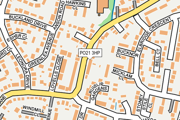 PO21 3HP map - OS OpenMap – Local (Ordnance Survey) PO21 3HP map - OS OpenMap – Local (Ordnance Survey)
