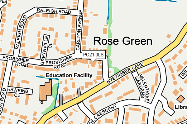 PO21 3LS map - OS OpenMap – Local (Ordnance Survey) PO21 3LS map - OS OpenMap – Local (Ordnance Survey)