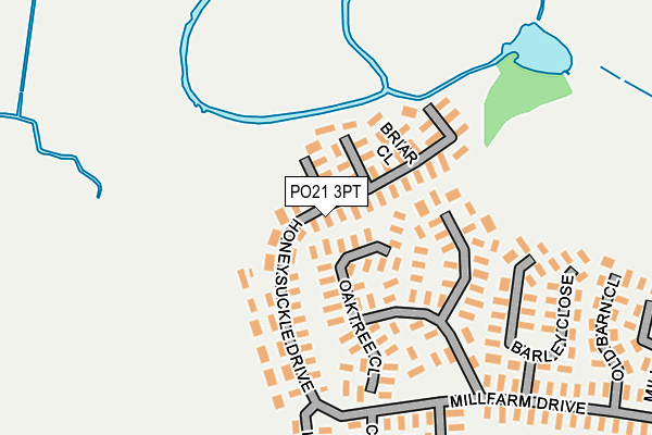 PO21 3PT map - OS OpenMap – Local (Ordnance Survey) PO21 3PT map - OS OpenMap – Local (Ordnance Survey)