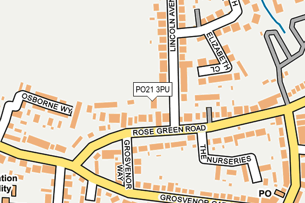 PO21 3PU map - OS OpenMap – Local (Ordnance Survey) PO21 3PU map - OS OpenMap – Local (Ordnance Survey)
