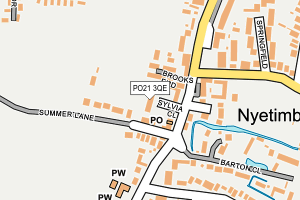 PO21 3QE map - OS OpenMap – Local (Ordnance Survey) PO21 3QE map - OS OpenMap – Local (Ordnance Survey)