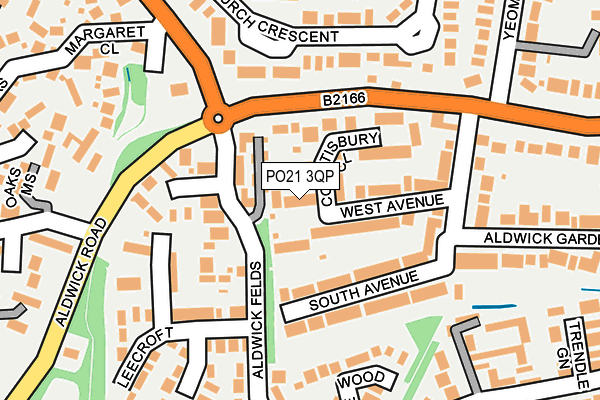 PO21 3QP map - OS OpenMap – Local (Ordnance Survey) PO21 3QP map - OS OpenMap – Local (Ordnance Survey)