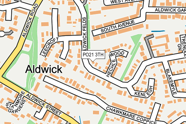 PO21 3TH map - OS OpenMap – Local (Ordnance Survey) PO21 3TH map - OS OpenMap – Local (Ordnance Survey)