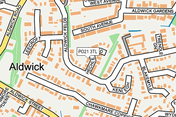 PO21 3TL map - OS OpenMap – Local (Ordnance Survey) PO21 3TL map - OS OpenMap – Local (Ordnance Survey)
