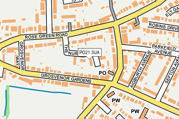 PO21 3UA map - OS OpenMap – Local (Ordnance Survey) PO21 3UA map - OS OpenMap – Local (Ordnance Survey)