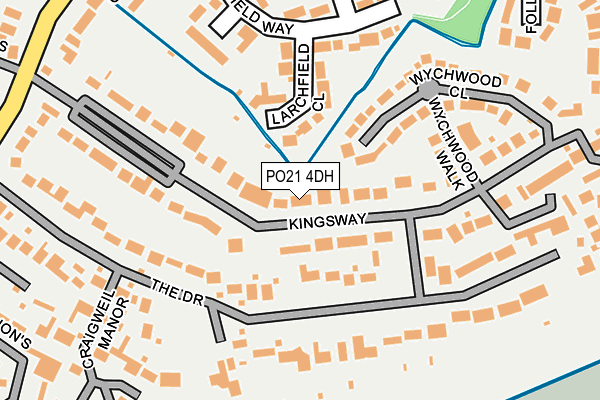 PO21 4DH map - OS OpenMap – Local (Ordnance Survey) PO21 4DH map - OS OpenMap – Local (Ordnance Survey)