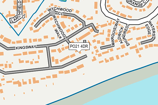PO21 4DR map - OS OpenMap – Local (Ordnance Survey) PO21 4DR map - OS OpenMap – Local (Ordnance Survey)