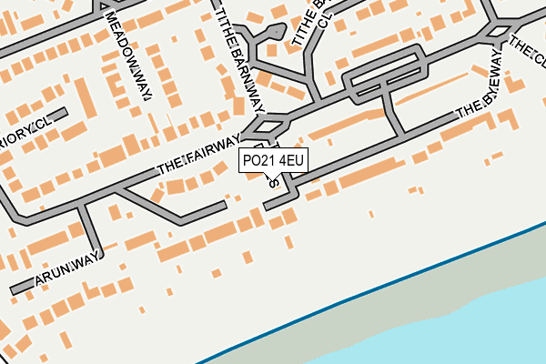 PO21 4EU map - OS OpenMap – Local (Ordnance Survey) PO21 4EU map - OS OpenMap – Local (Ordnance Survey)