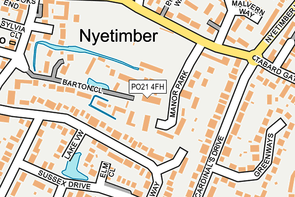 PO21 4FH map - OS OpenMap – Local (Ordnance Survey) PO21 4FH map - OS OpenMap – Local (Ordnance Survey)