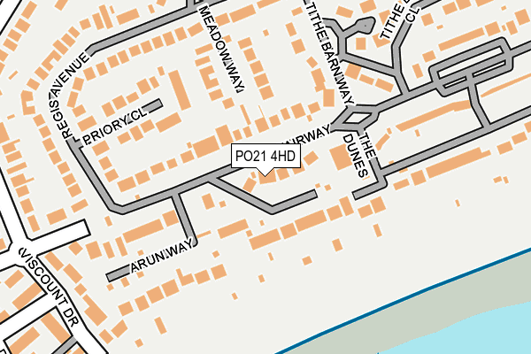 PO21 4HD map - OS OpenMap – Local (Ordnance Survey) PO21 4HD map - OS OpenMap – Local (Ordnance Survey)