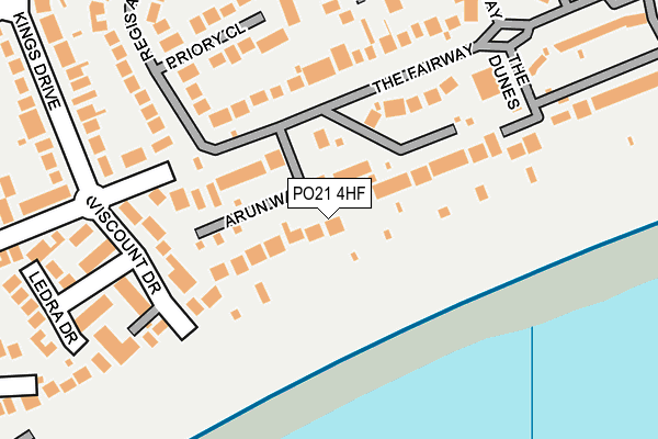 PO21 4HF map - OS OpenMap – Local (Ordnance Survey) PO21 4HF map - OS OpenMap – Local (Ordnance Survey)