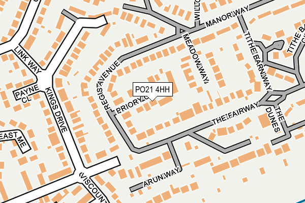 PO21 4HH map - OS OpenMap – Local (Ordnance Survey) PO21 4HH map - OS OpenMap – Local (Ordnance Survey)