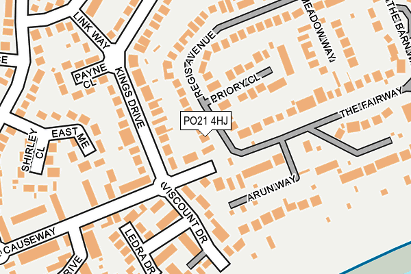 PO21 4HJ map - OS OpenMap – Local (Ordnance Survey) PO21 4HJ map - OS OpenMap – Local (Ordnance Survey)