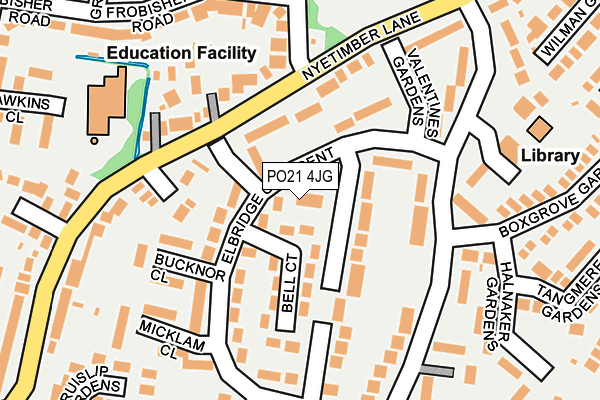 PO21 4JG map - OS OpenMap – Local (Ordnance Survey) PO21 4JG map - OS OpenMap – Local (Ordnance Survey)