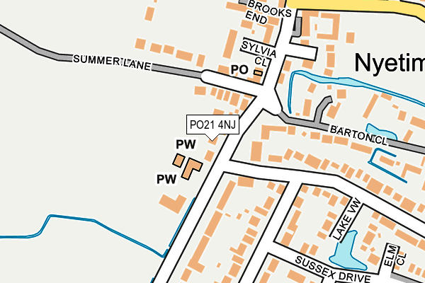 PO21 4NJ map - OS OpenMap – Local (Ordnance Survey) PO21 4NJ map - OS OpenMap – Local (Ordnance Survey)