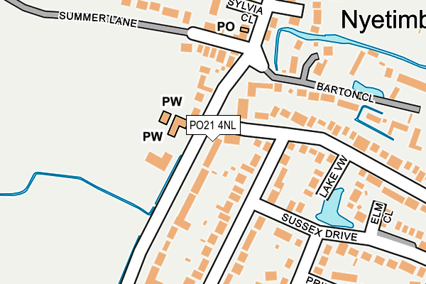 PO21 4NL map - OS OpenMap – Local (Ordnance Survey) PO21 4NL map - OS OpenMap – Local (Ordnance Survey)