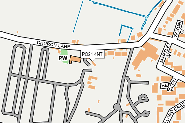 PO21 4NT map - OS OpenMap – Local (Ordnance Survey) PO21 4NT map - OS OpenMap – Local (Ordnance Survey)