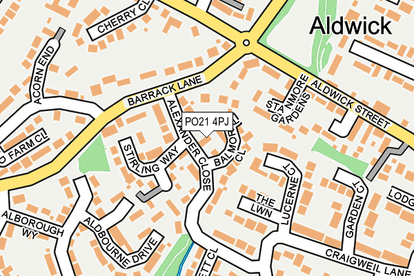 PO21 4PJ map - OS OpenMap – Local (Ordnance Survey) PO21 4PJ map - OS OpenMap – Local (Ordnance Survey)
