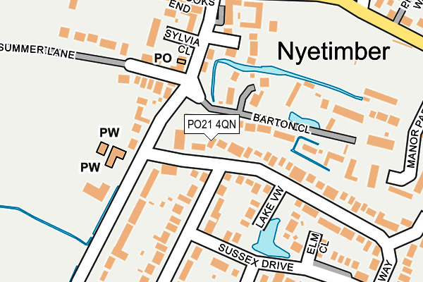 PO21 4QN map - OS OpenMap – Local (Ordnance Survey) PO21 4QN map - OS OpenMap – Local (Ordnance Survey)