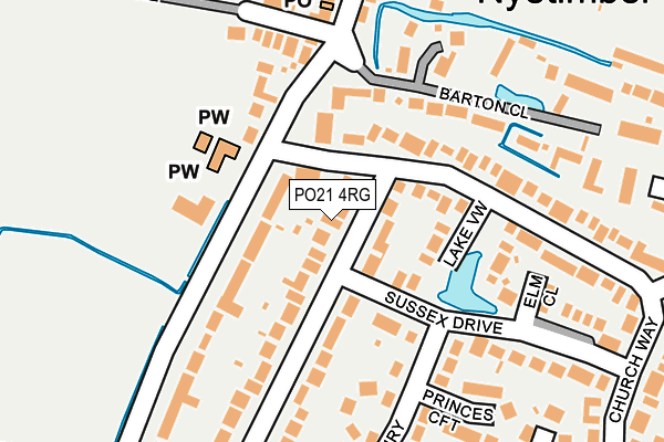 PO21 4RG map - OS OpenMap – Local (Ordnance Survey) PO21 4RG map - OS OpenMap – Local (Ordnance Survey)