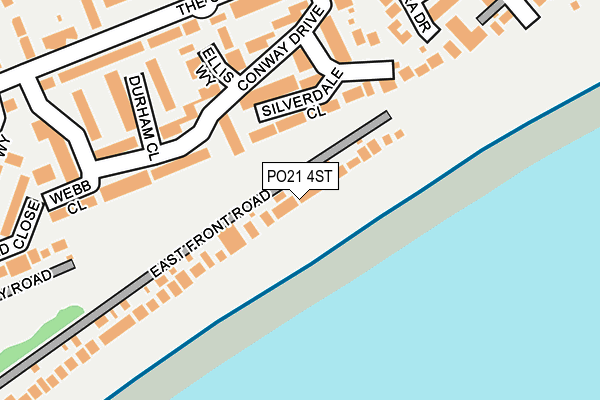 PO21 4ST map - OS OpenMap – Local (Ordnance Survey) PO21 4ST map - OS OpenMap – Local (Ordnance Survey)