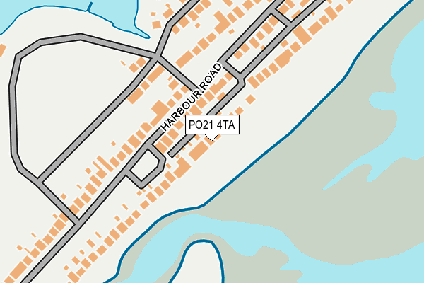 PO21 4TA map - OS OpenMap – Local (Ordnance Survey) PO21 4TA map - OS OpenMap – Local (Ordnance Survey)
