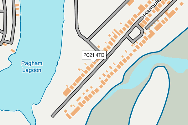 PO21 4TD map - OS OpenMap – Local (Ordnance Survey) PO21 4TD map - OS OpenMap – Local (Ordnance Survey)