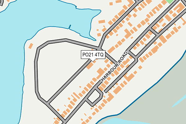 PO21 4TQ map - OS OpenMap – Local (Ordnance Survey) PO21 4TQ map - OS OpenMap – Local (Ordnance Survey)