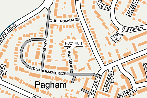 PO21 4UH map - OS OpenMap – Local (Ordnance Survey) PO21 4UH map - OS OpenMap – Local (Ordnance Survey)