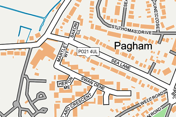 PO21 4UL map - OS OpenMap – Local (Ordnance Survey) PO21 4UL map - OS OpenMap – Local (Ordnance Survey)