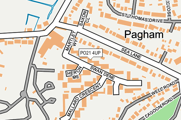 PO21 4UP map - OS OpenMap – Local (Ordnance Survey) PO21 4UP map - OS OpenMap – Local (Ordnance Survey)